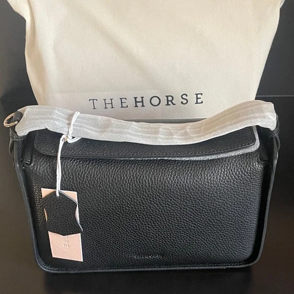 NWT The Horse Clementine Black w/ Silver Hardware - Picture 6 of 16